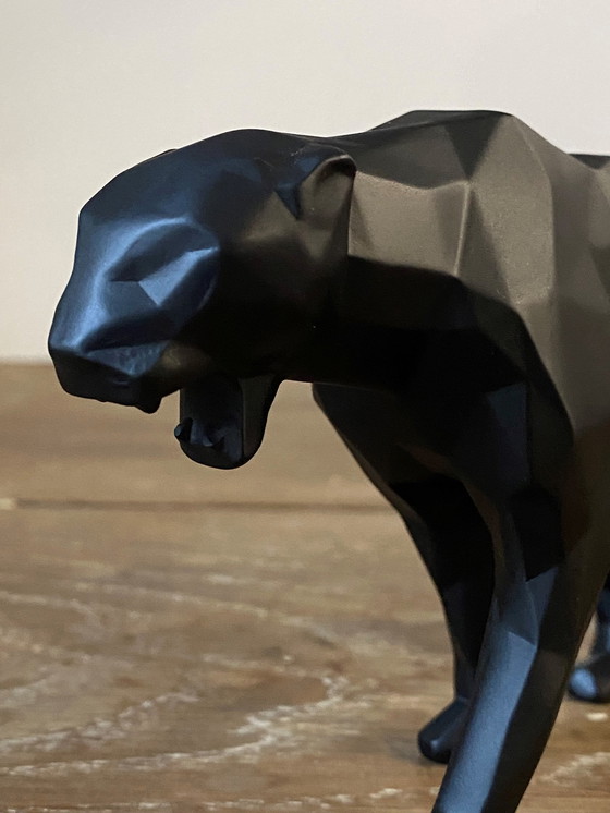 Image 1 of Orlinski Panthère Noir Panther Matt Black Edition De Richard Orlinski Neuf 2024