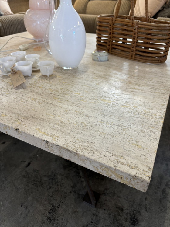 Image 1 of Table basse en pierre naturelle