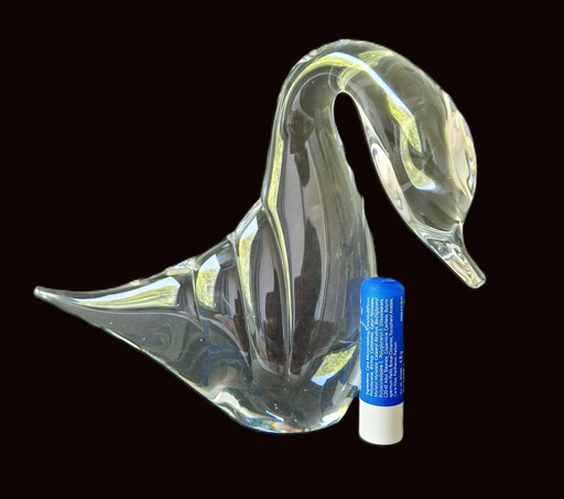 Fm Konstglas - Large Solid Swan