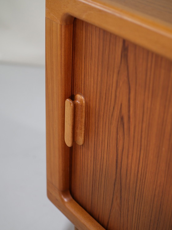 Image 1 of Cabinet Silkeborg Teak Tambour Danish