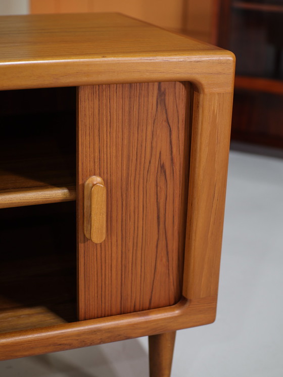 Image 1 of Cabinet Silkeborg Teak Tambour Danish