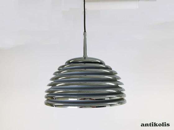 Image 1 of 3x Saturno hanging lamp ceiling light by Kazuo Motozawa for Staff, 19