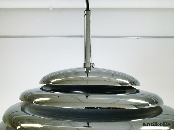 Image 1 of 3x Saturno hanging lamp ceiling light by Kazuo Motozawa for Staff, 19