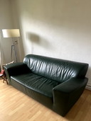 Montis corvette sofa dark green