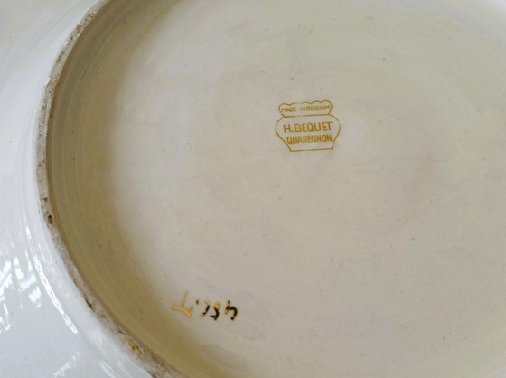 Image 1 of Piatto decorativo Hubert Béquet