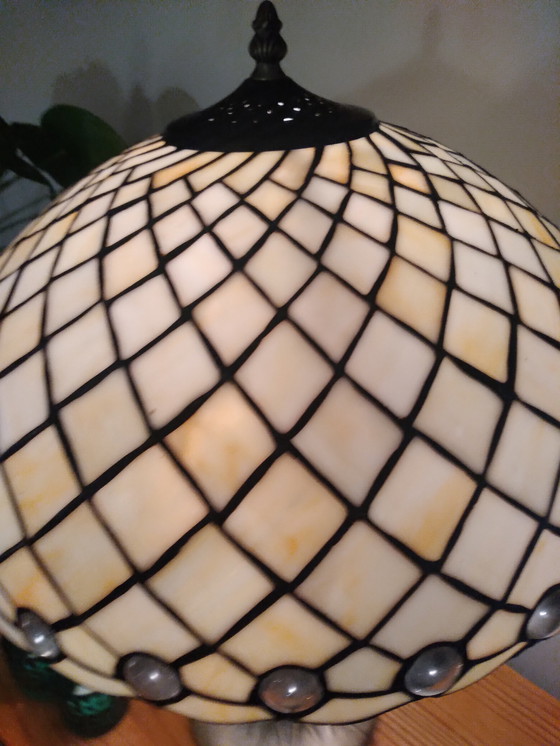 Image 1 of Tiffany style lamp