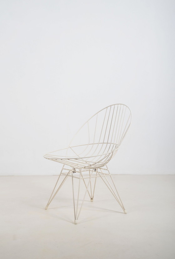 Image 1 of Wire Chair Combex Designed By Cees Braakman For Pastoe, 1950s