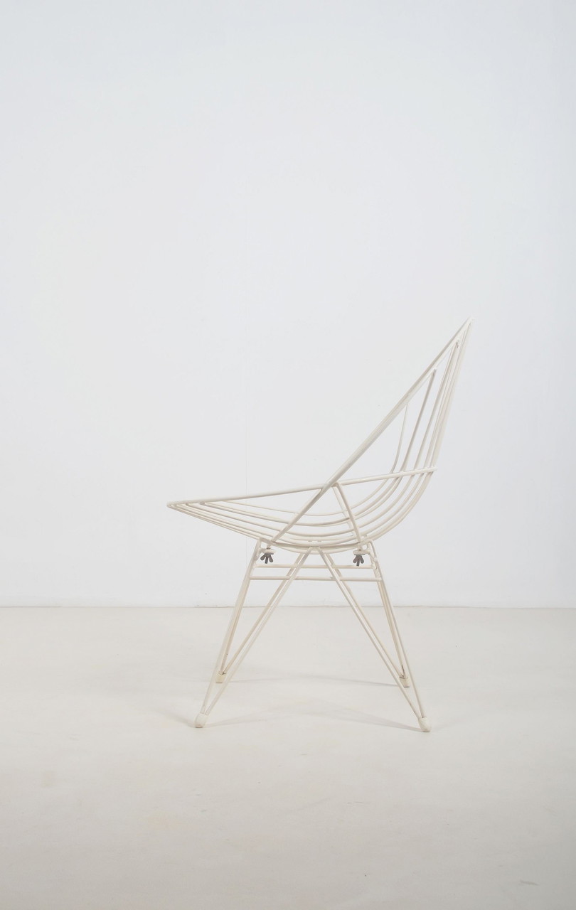 Wire Chair Combex Designed By Cees Braakman For Pastoe, 1950s