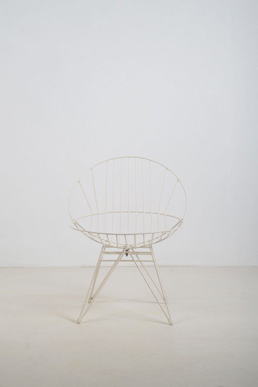 Wire Chair Combex Designed By Cees Braakman For Pastoe, 1950s