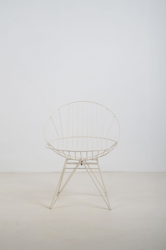 Image 1 of Wire Chair Combex Designed By Cees Braakman For Pastoe, 1950s