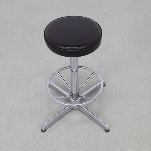 Tabouret Vintage Chrome