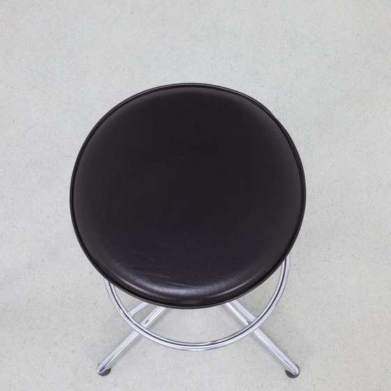 Image 1 of Tabouret Vintage Chrome