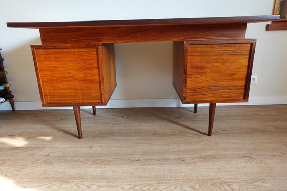 Image 1 of Vintage Danish Rosewood Desk