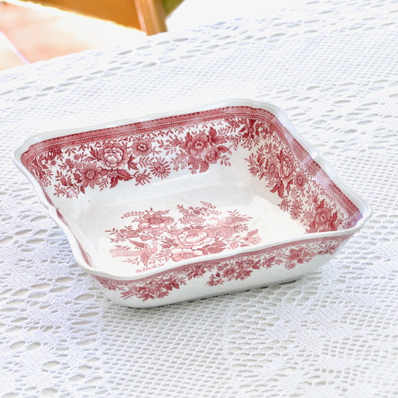 Image 1 of Large Square Hollow Dish Villeroy & Boch Fasan