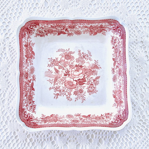 Large Square Hollow Dish Villeroy & Boch Fasan