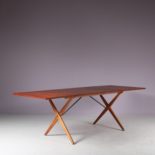 AT-309 Dining Table by Hans J. Wegner for Andreas Tuck, Denmark 1950