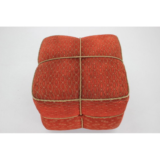 Image 1 of Sgabello cubo Art Déco vintage, Cecoslovacchia, anni '40