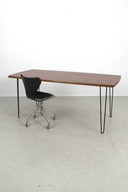 Vintage hairpin dining table