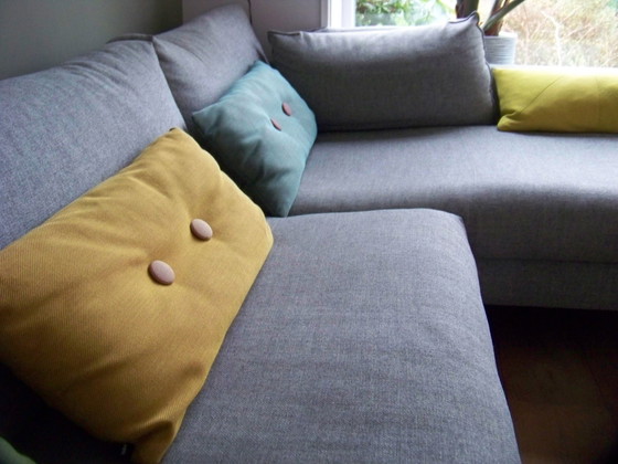 Image 1 of Heelz Design On Stock Corner Sofa With Hocker