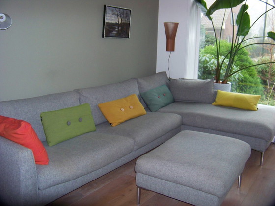 Image 1 of Heelz Design On Stock Corner Sofa With Hocker