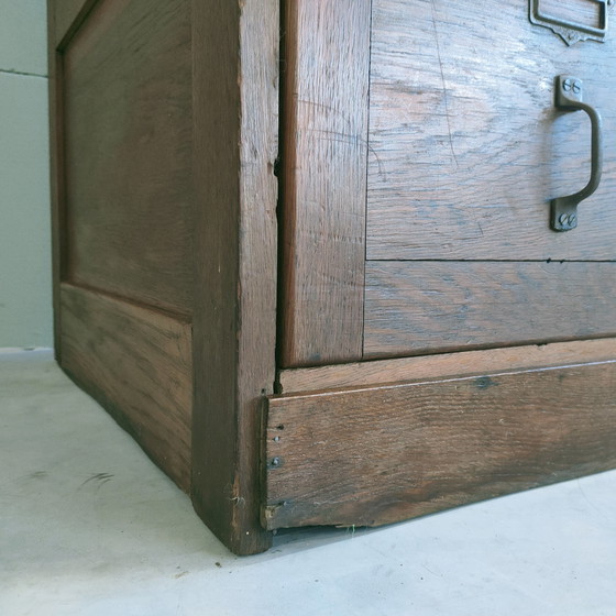 Image 1 of Antique Notary File Cabinet