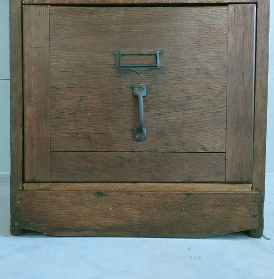 Image 1 of Antique Notary File Cabinet