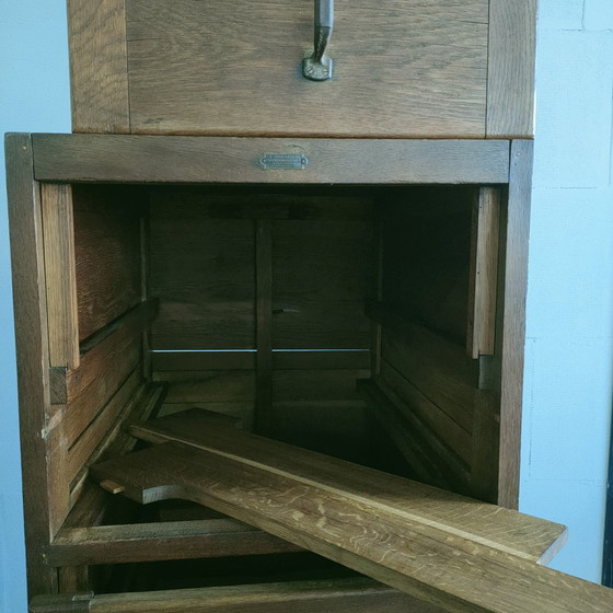 Image 1 of Antique Notary File Cabinet