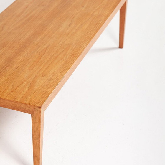 Image 1 of Vintage teak coffee table by Severin Hansen for Haslev Møbelsnedkeri, 1960