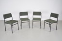 set di 4 sedie vintage