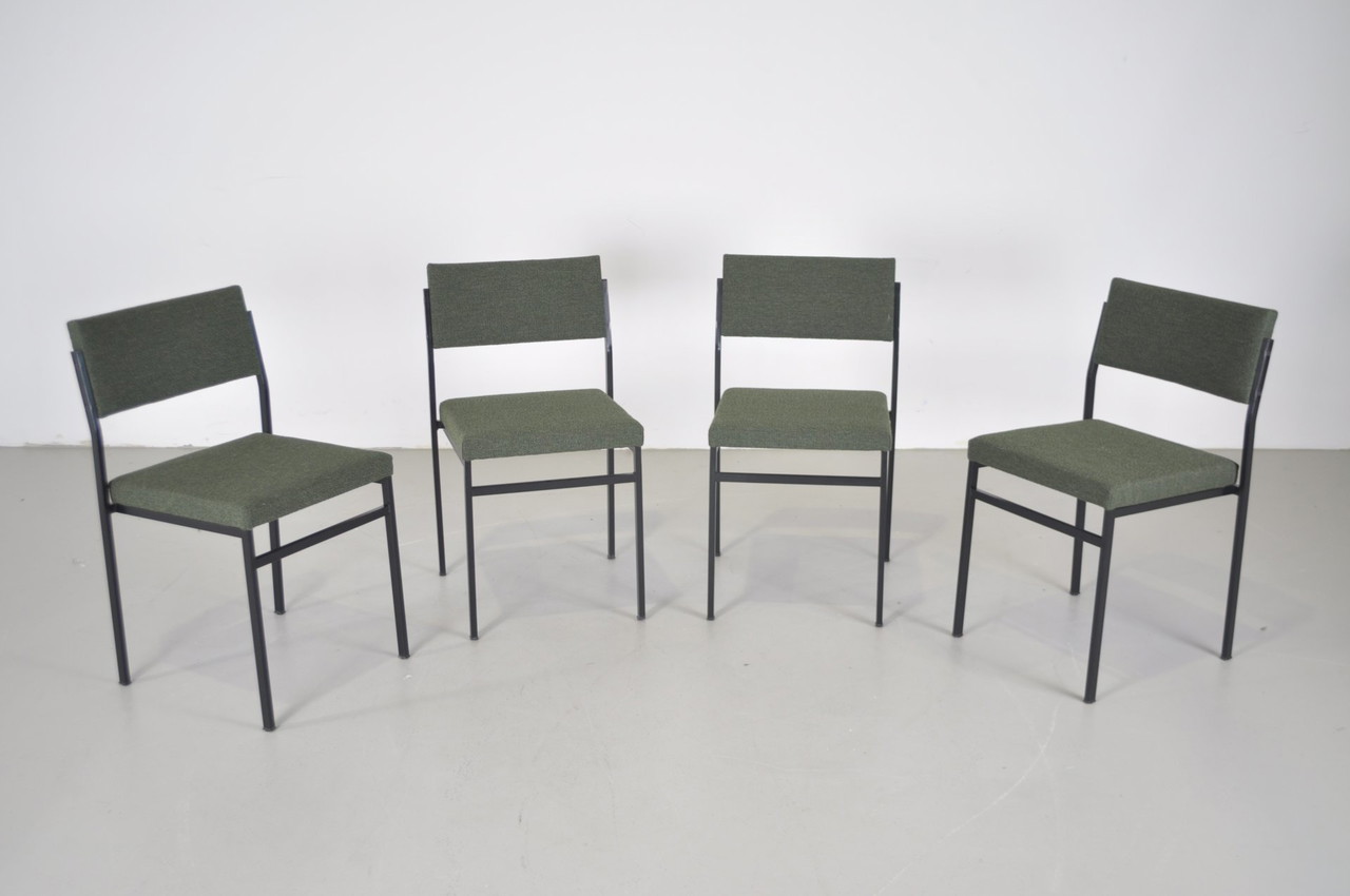 set of 4x vintage chairs