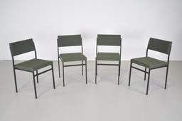 set of 4x vintage chairs