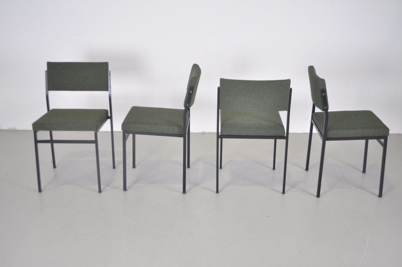 set of 4x vintage chairs