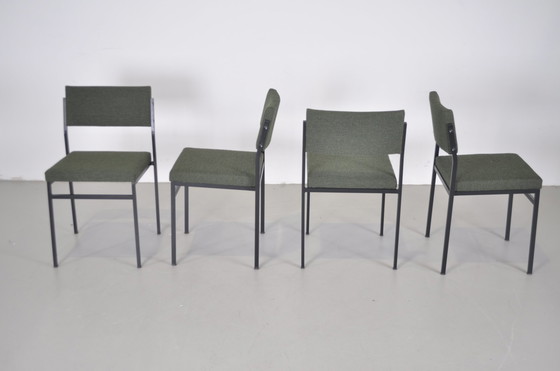 Image 1 of ensemble de 4x chaises vintage