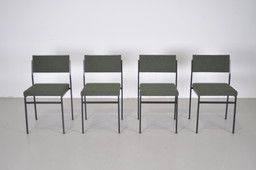 set of 4x vintage chairs