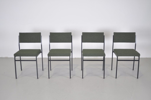 ensemble de 4x chaises vintage