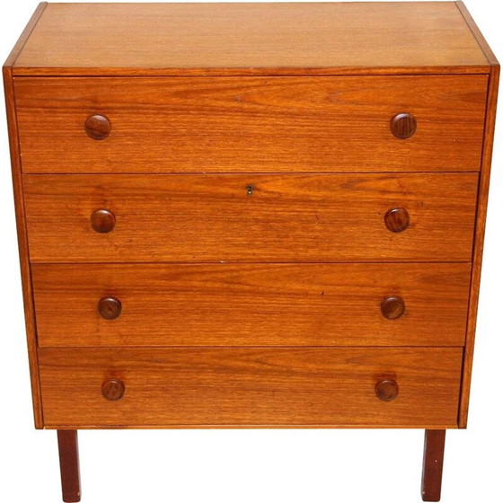 Image 1 of Cassettiera vintage in teak, Svezia 1960