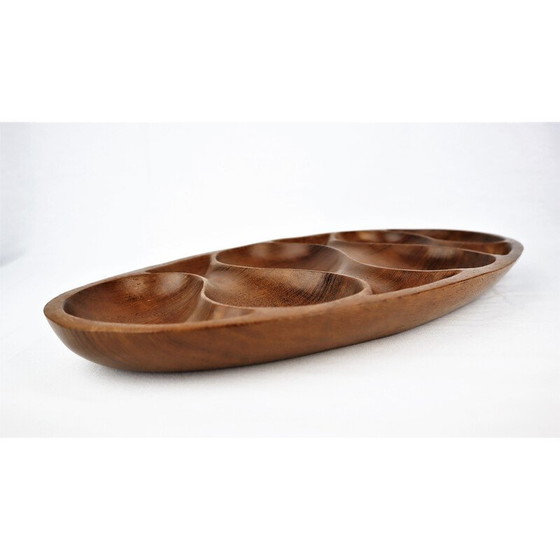 Image 1 of Vintage teak tray by Laur Jensen, 1960s