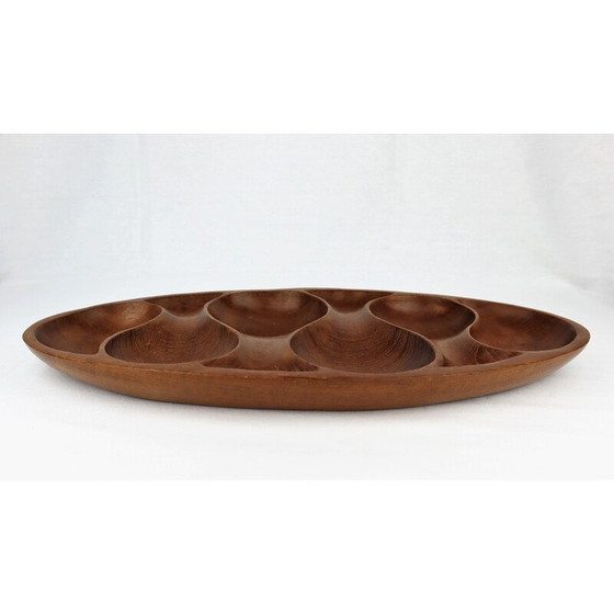 Image 1 of Vintage teak tray by Laur Jensen, 1960s