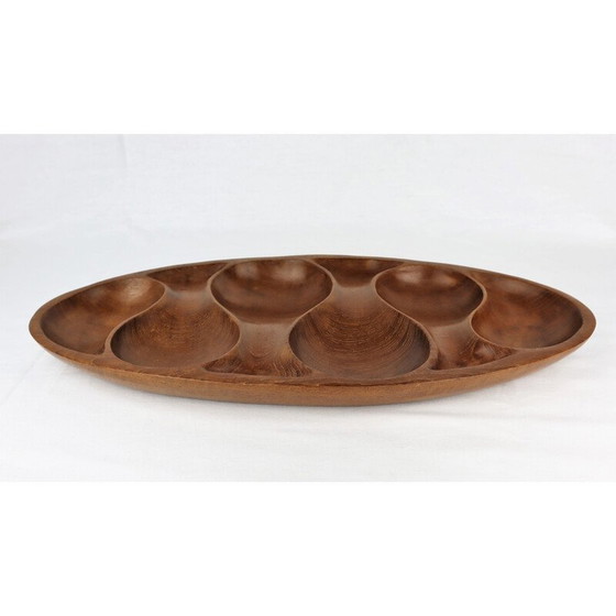 Image 1 of Vintage teak tray by Laur Jensen, 1960s
