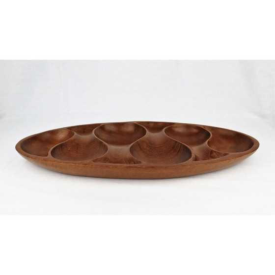 Image 1 of Vintage teak tray by Laur Jensen, 1960s