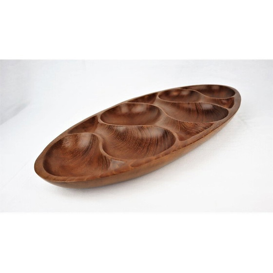 Image 1 of Vintage teak tray by Laur Jensen, 1960s