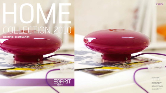 Image 1 of Lampada vintage a forma di caramella