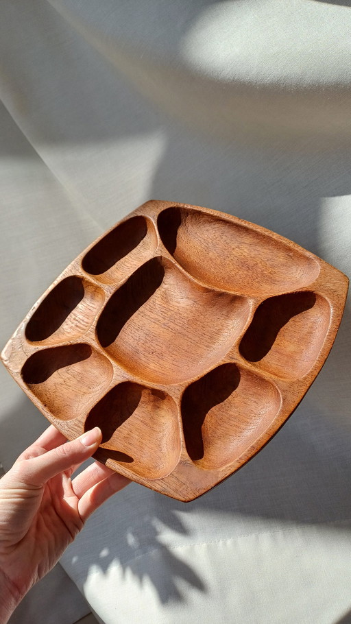 Teak Drinks Tray