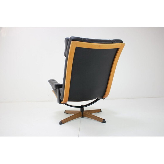 Image 1 of Silla giratoria de mediados de siglo de Gote Mobler, Suecia, década de 1960