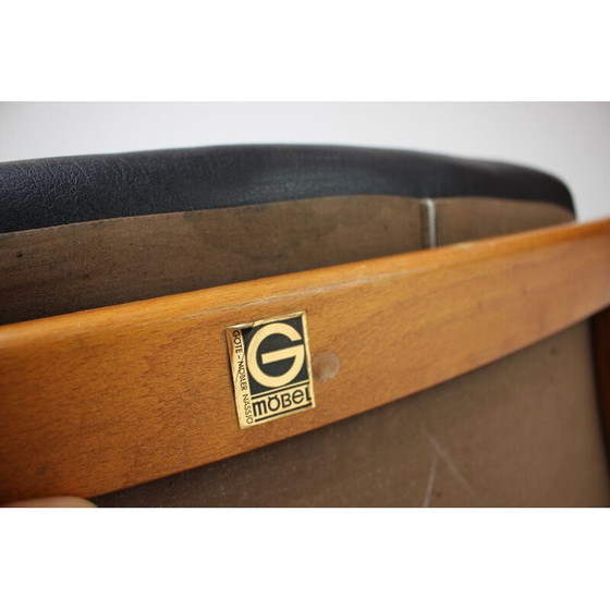 Image 1 of Silla giratoria de mediados de siglo de Gote Mobler, Suecia, década de 1960