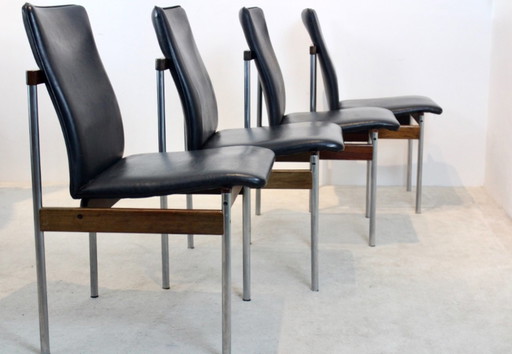 Set of four diner Chairs by Fristho