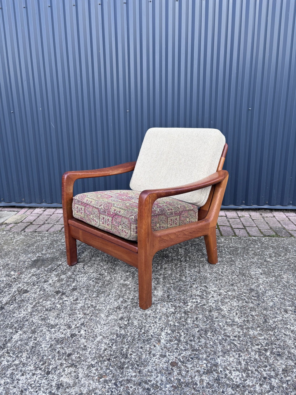 Juul Kristensen Design Teak Easy Chair | Whoppah