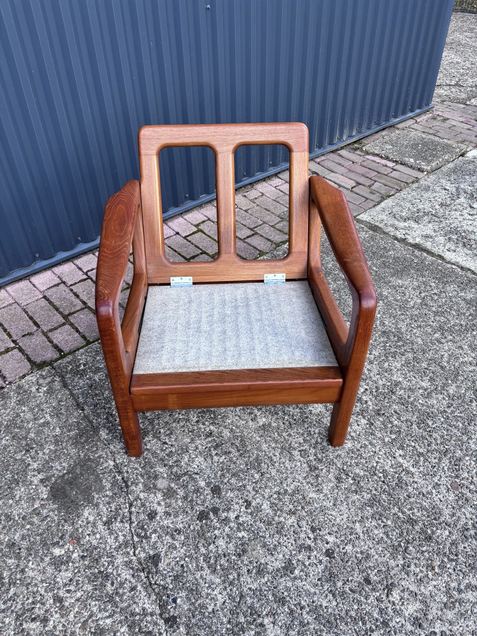 Juul Kristensen Design Teak Easy Chair | Whoppah