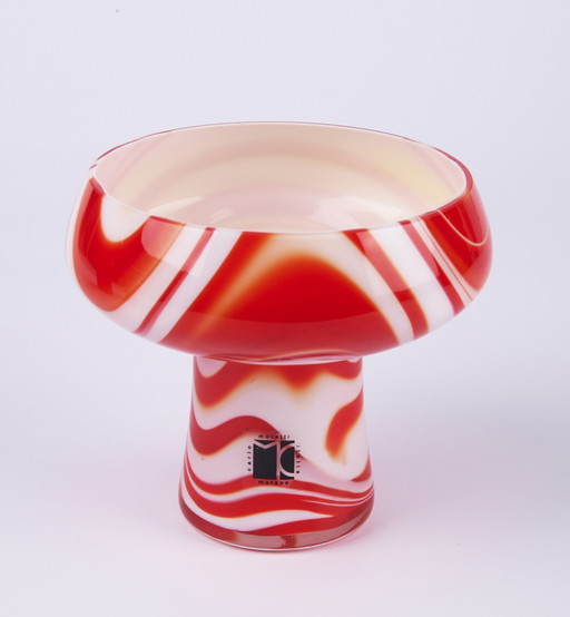 Vase Vintage de Murano par Carlo Moretti