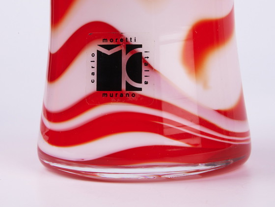 Image 1 of Vase Vintage de Murano par Carlo Moretti